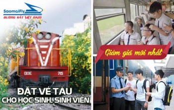 DSVN Ưu Đãi 10% Cho Học Sinh, Sinh Viên Đặt Vé Tàu