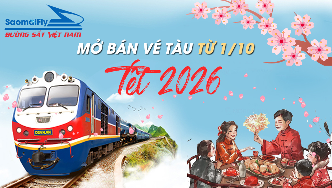 Mở Bán Vé Tàu Tết 2026: Lịch Trình, Giá Vé Và Cách Đặt Online