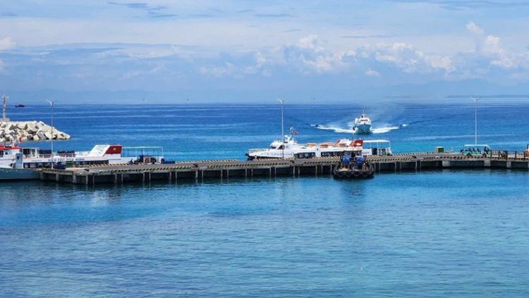 Cảng Bến Đình Lý Sơn (Quảng Ngãi) chính thức đi vào hoạt động