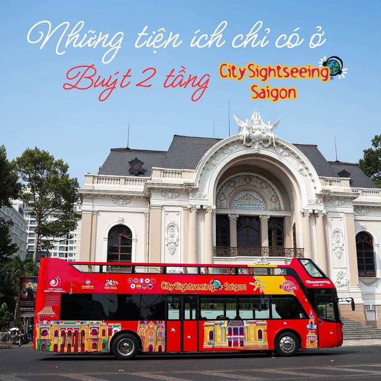 xe buýt 2 tầng Sài Gòn