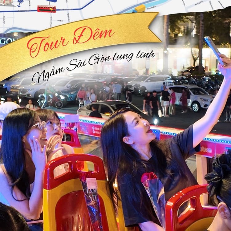 xe buýt 2 tầng Sài Gòn
