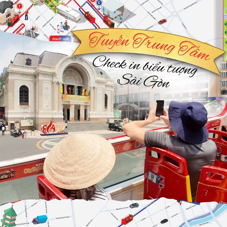 xe buýt 2 tầng Sài Gòn